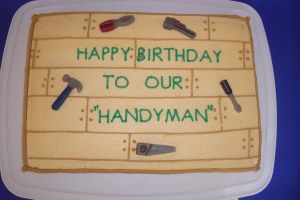 Handy Guy's Cake